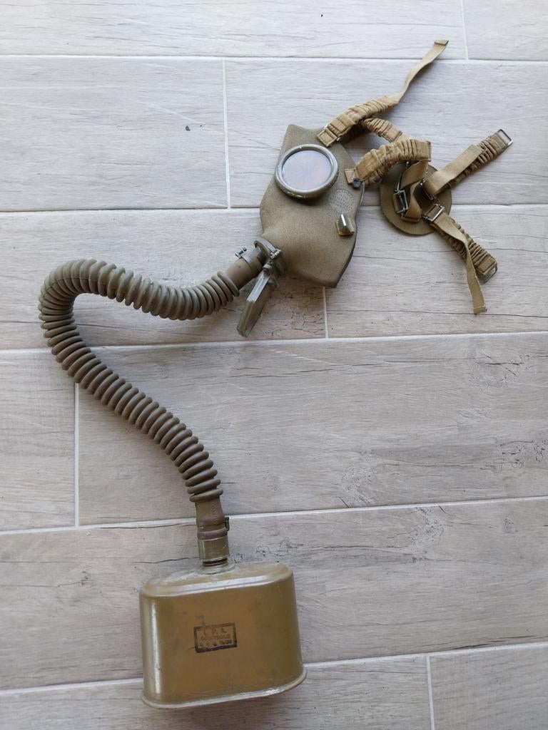 Masque à gaz belge WW2 1939, Enlèvement ou Envoi