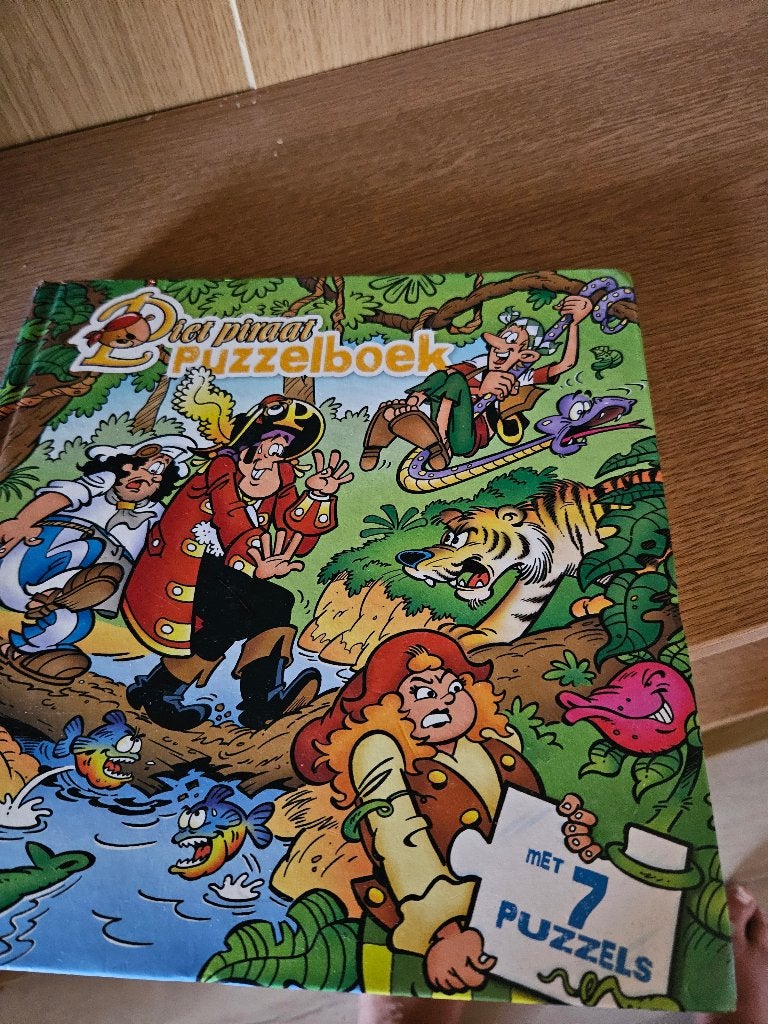 Te koop puzzelboek piet piraat, Ophalen of Verzenden, Minder dan 10 stukjes, Gebruikt, 4 tot 6 jaar