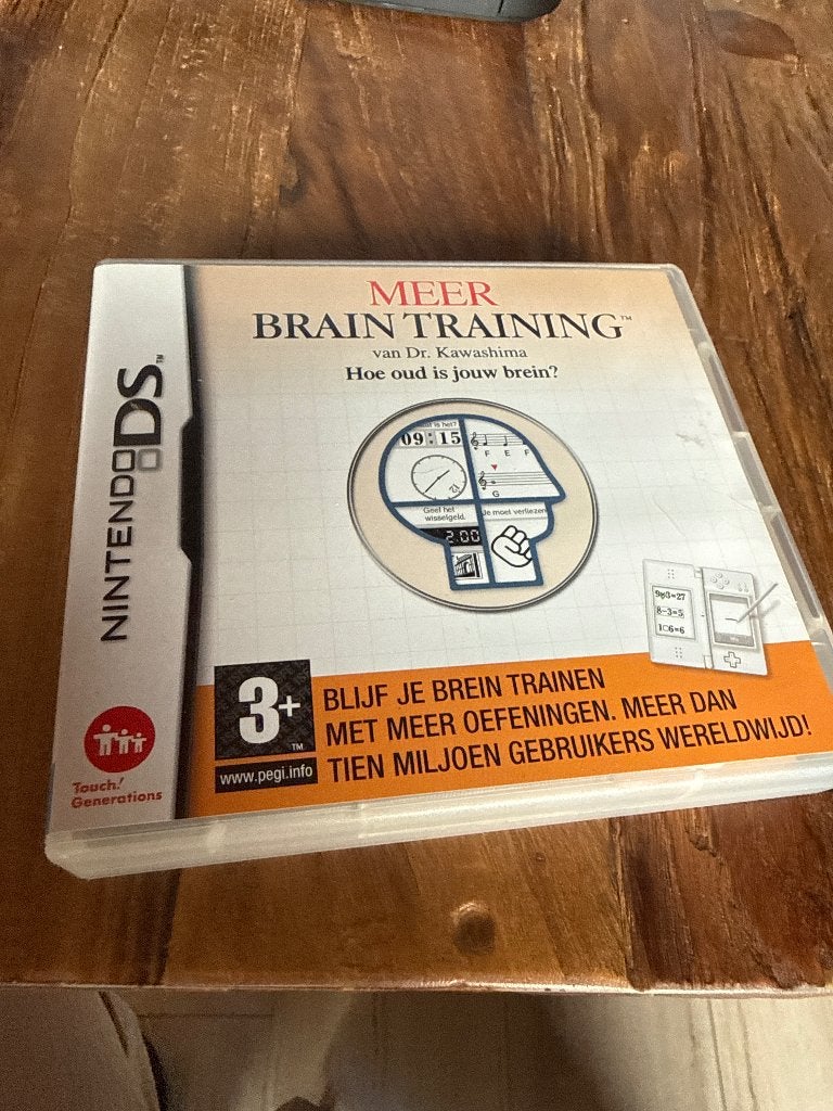 Brain training  DS Ninrendo, Games en Spelcomputers, Games | Nintendo DS, Ophalen of Verzenden, Zo goed als nieuw, Overige genres