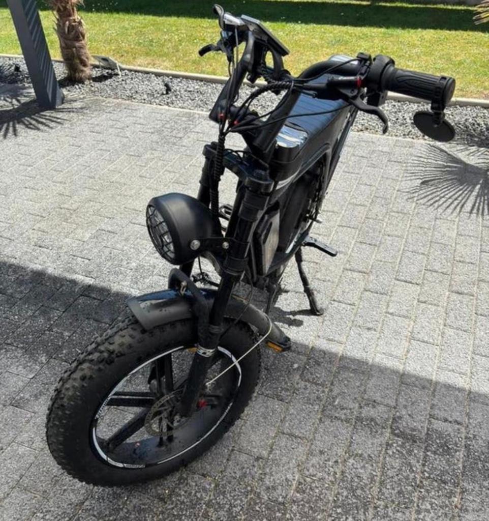 Fatbike v8, Ophalen, Zo goed als nieuw