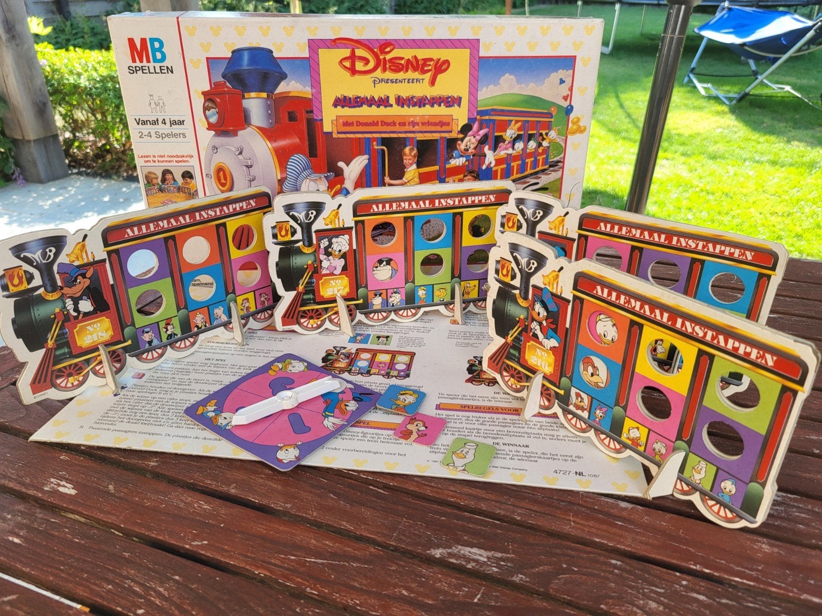 Jeu de plateau Vintage Disney « All Boarding », Enlèvement ou Envoi