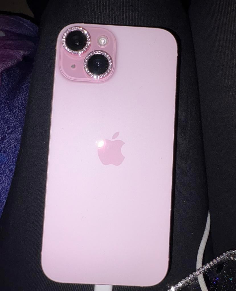 Iphone 15 pink 128gb, Telecommunicatie, Mobiele telefoons | Apple iPhone, Ophalen of Verzenden, Zo goed als nieuw, IPhone 15