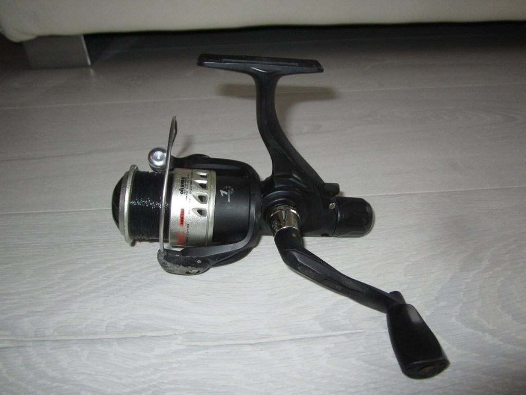 Moulinet automatique Okuma Atomic AMR-130 - 10,00Eur, Ophalen of Verzenden, Gebruikt, Molen