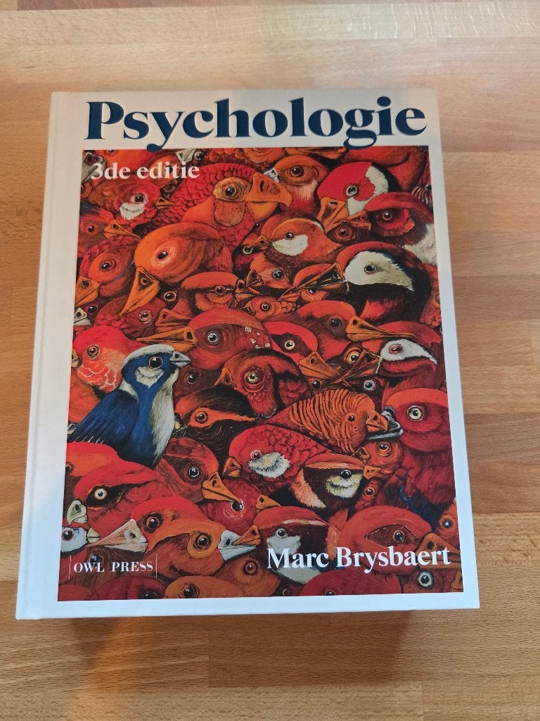 Psychologie 3de editie, Enlèvement ou Envoi, Comme neuf, Enseignement supérieur, Marc Brysbaert