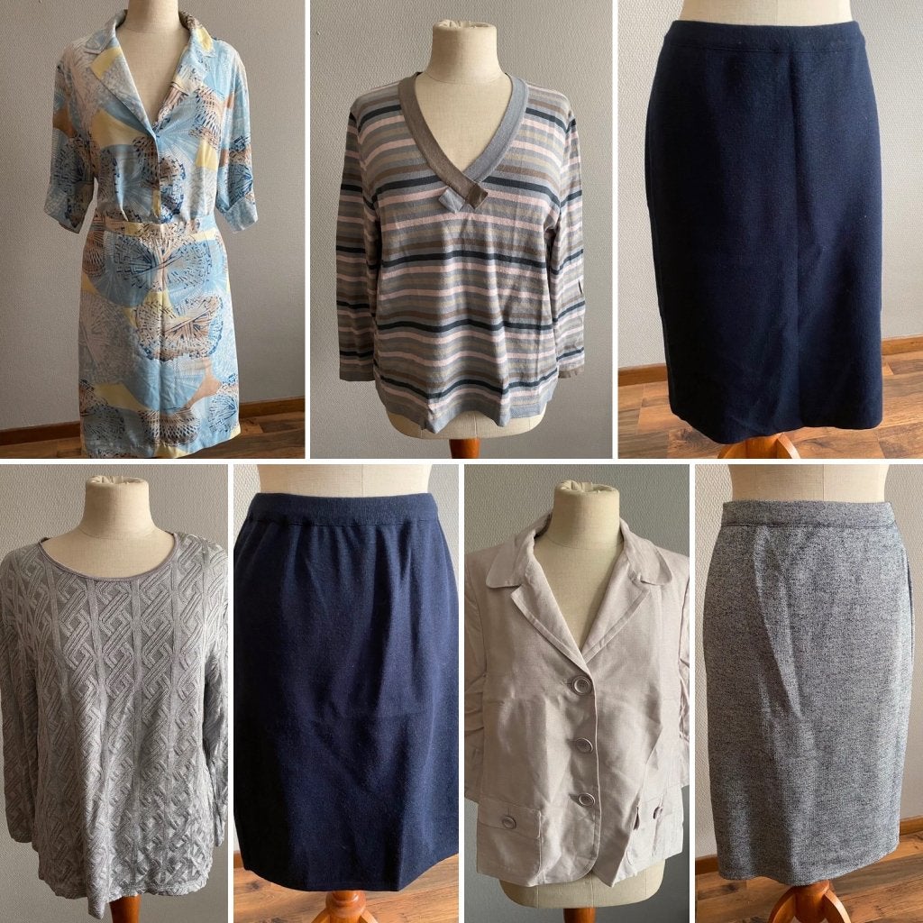 Lot 7 kledingstukken Devernois maat 46, Verzenden, Zo goed als nieuw, Maat 46/48 (XL) of groter