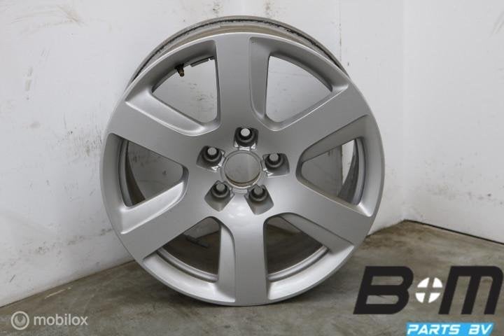 1 losse 17 inch lichtmetalen velg Audi A6 4G 4G0601025BK, Gebruikt, Velg(en)