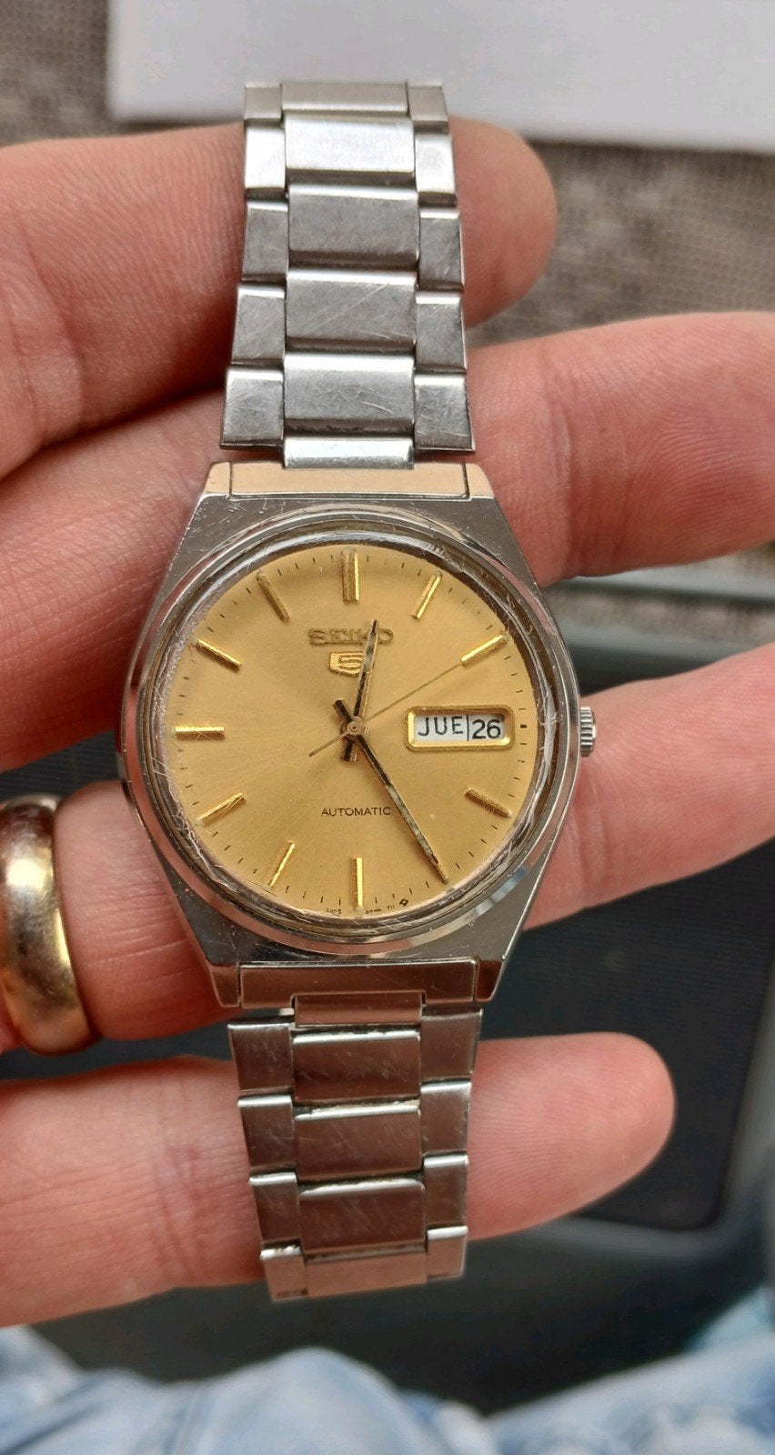 SEIKO 5 AUTOMATIQUE, Enlèvement ou Envoi, Seiko