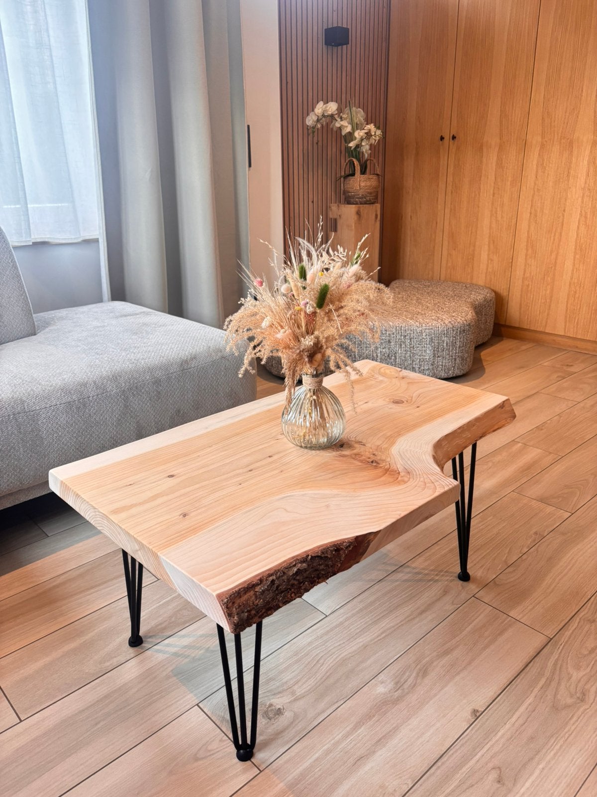 Boomstam salontafel, Ophalen, Zo goed als nieuw