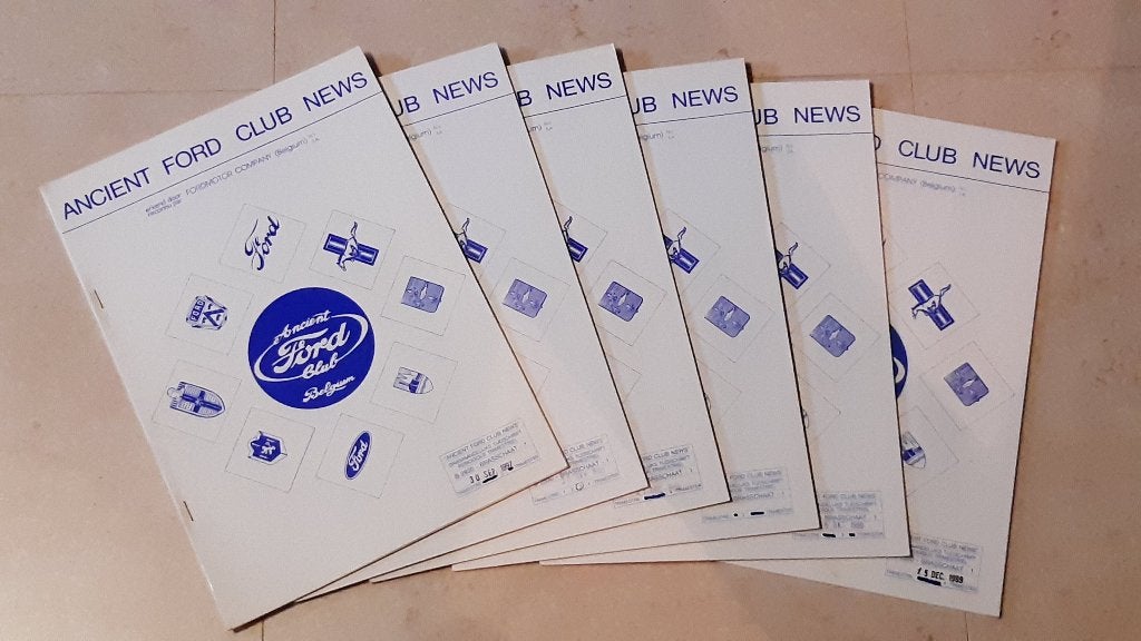 Ancient Ford Club News, Boeken, Catalogussen en Folders, Ophalen of Verzenden, Gelezen, Ancient Ford Club