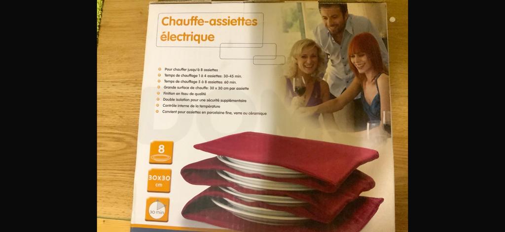 Chauffe-assiettes électrique neuf– 8 assiettes ), Enlèvement, Neuf