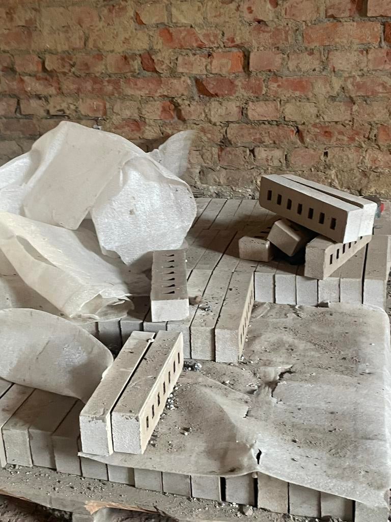 Grijze gevelsteen/facadesteen Metropolis Tower Grijs, Enlèvement ou Envoi, Comme neuf