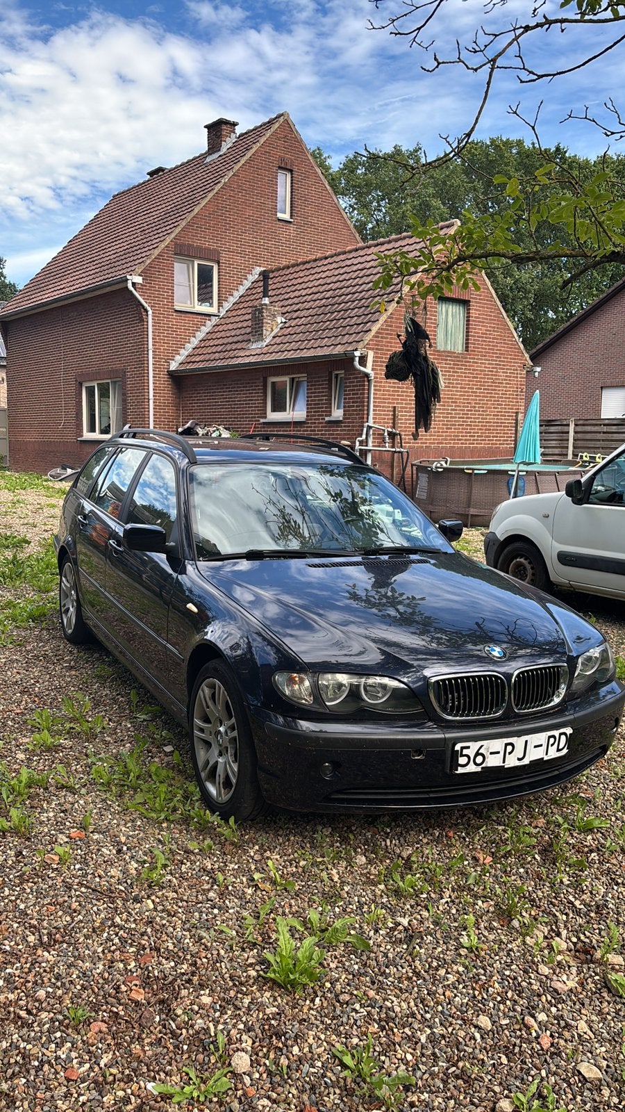 BMW e46 318i 2004, Auto's, Achterwielaandrijving, 1995 cc, 4 cilinders, Blauw