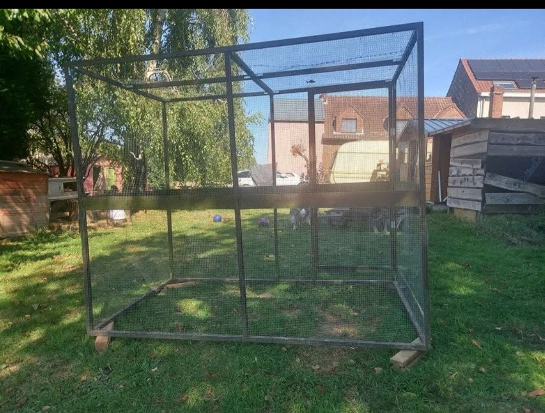 Grande cage oiseaux,lapins, chats...., Animaux & Accessoires, Enlèvement
