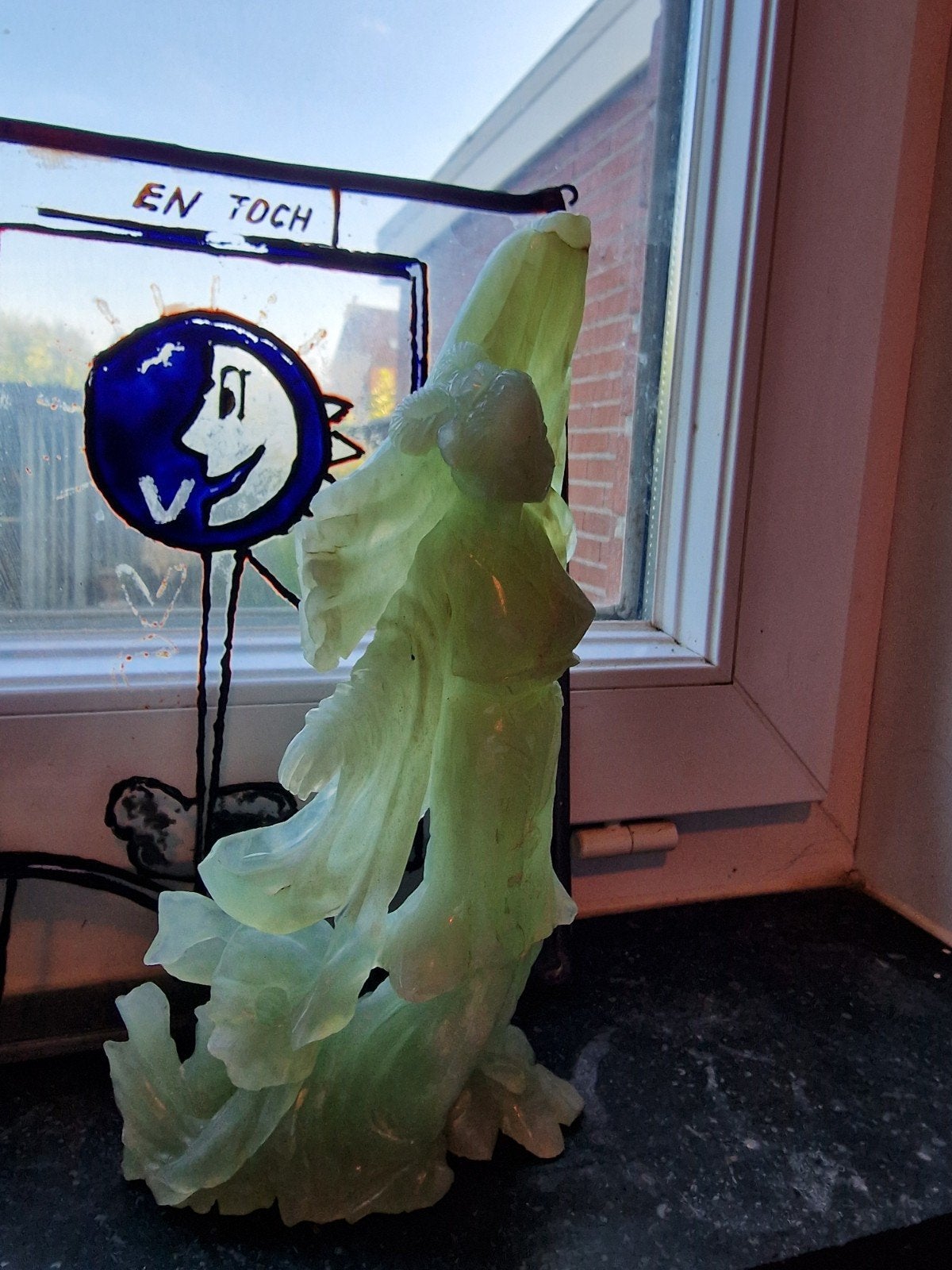 sculptuur in jade, Antiquités & Art, Enlèvement