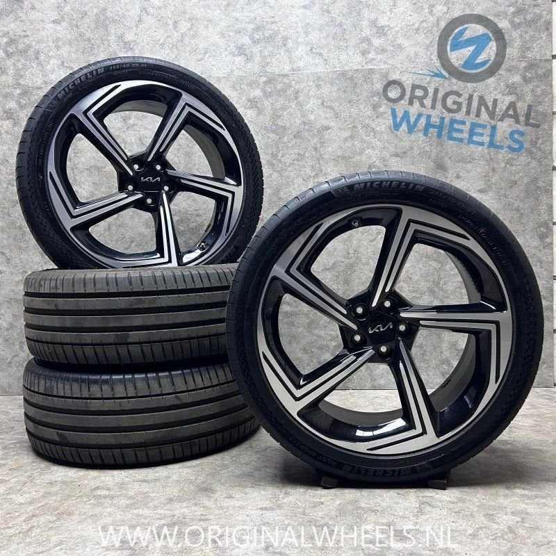 21 inch originele Haenam velgen + zomerbanden Kia EV6, Gebruikt, 255 mm, -, -
