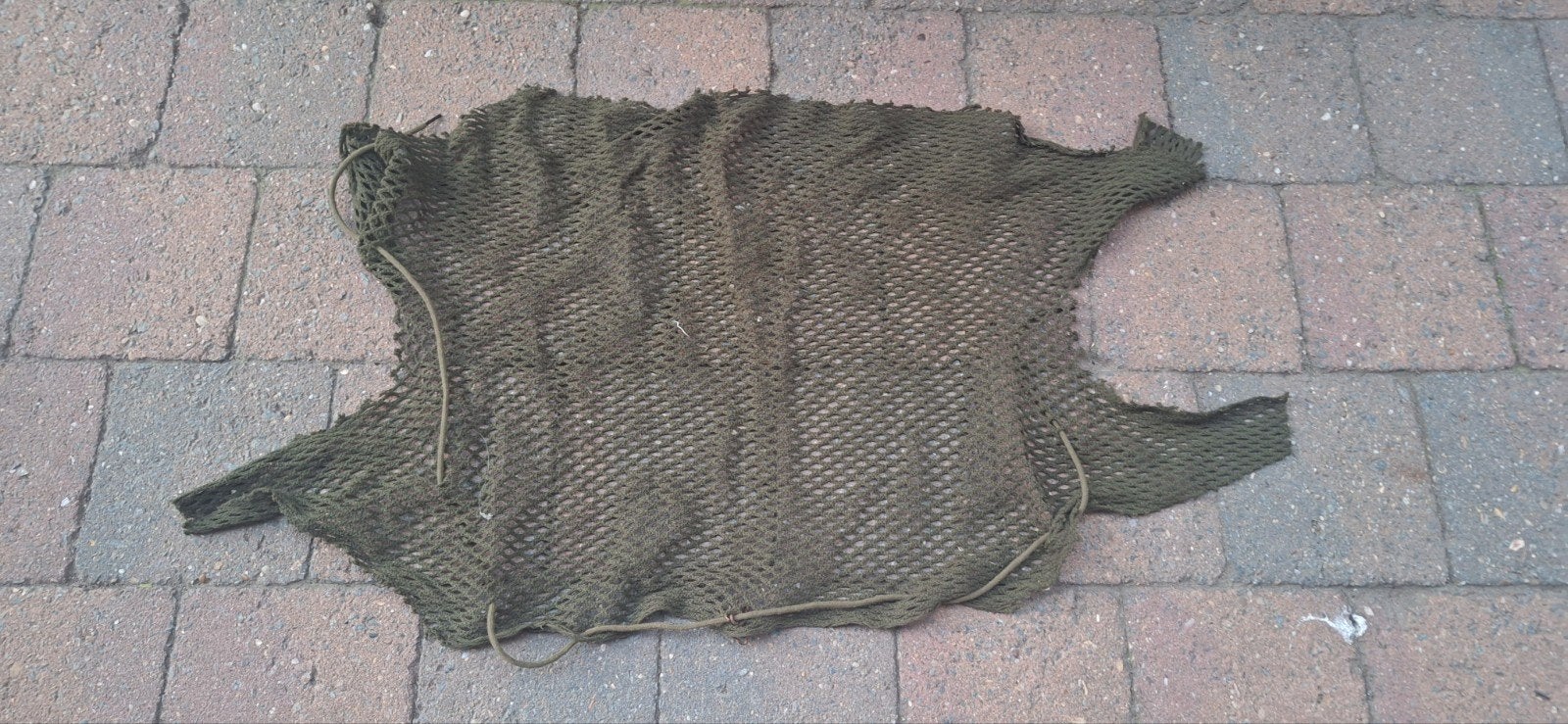 Filet de camouflage, Enlèvement