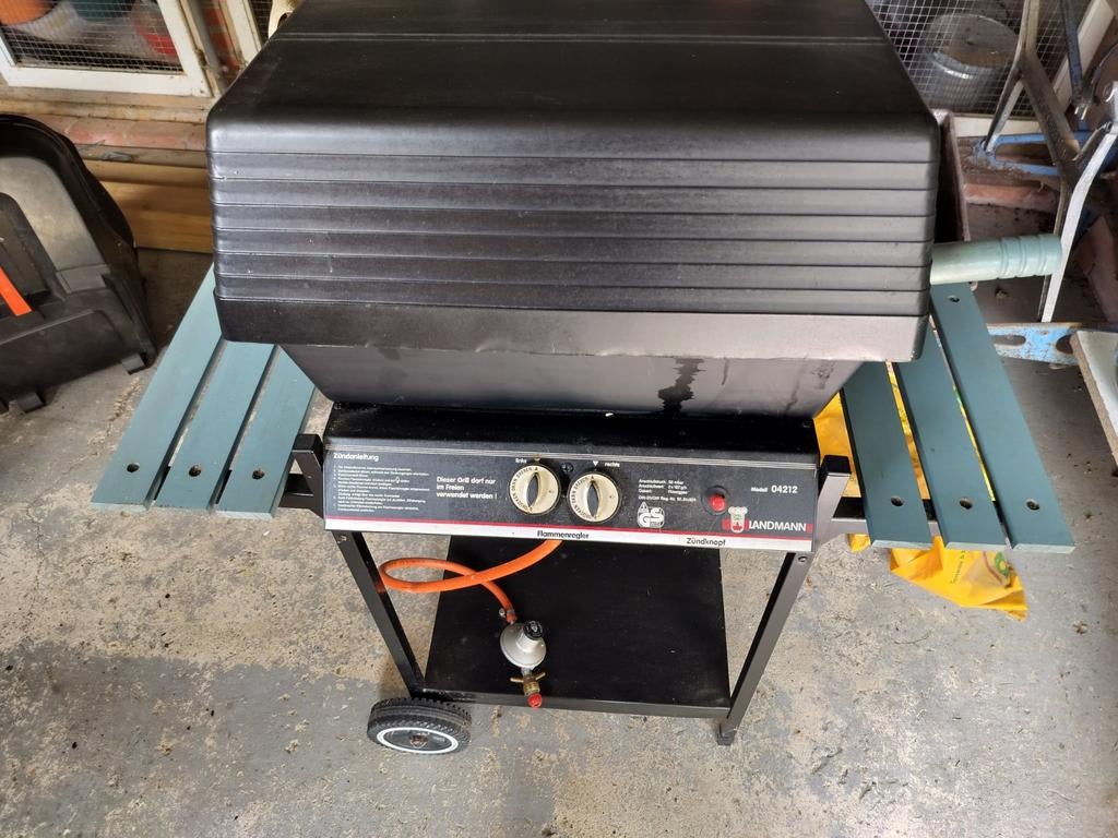 Gas BBQ met bidon gas, Tuin en Terras, Ophalen