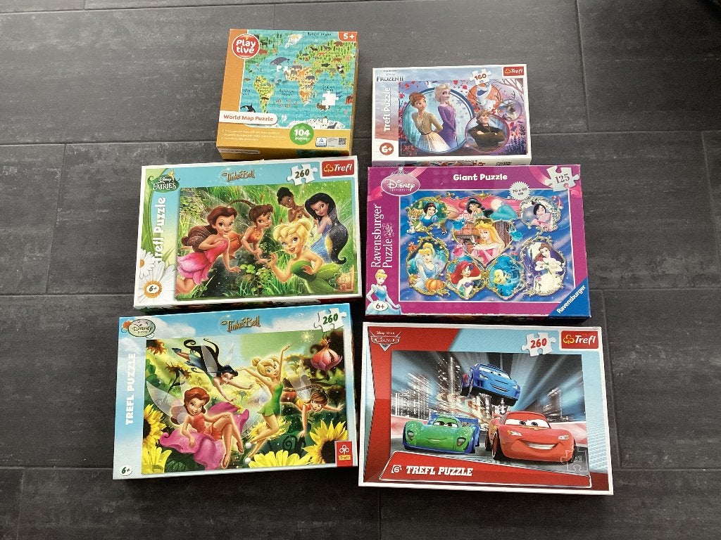 Puzzels, Ophalen of Verzenden, Meer dan 50 stukjes, Gebruikt, 6 jaar of ouder