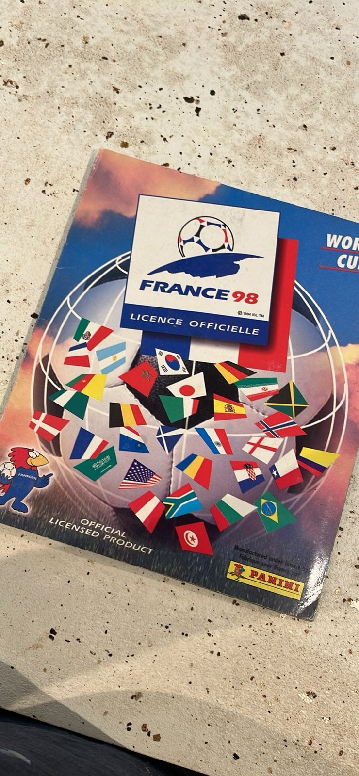 Panini france 98, Enlèvement, Comme neuf