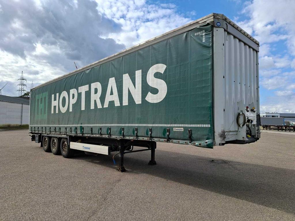 2018 Krone Oplegger/schuifzeiltrailer - 3 assen - 39T, Auto's, Vrachtwagens, Overige brandstoffen, Bedrijf, Aanhangers en Opleggers