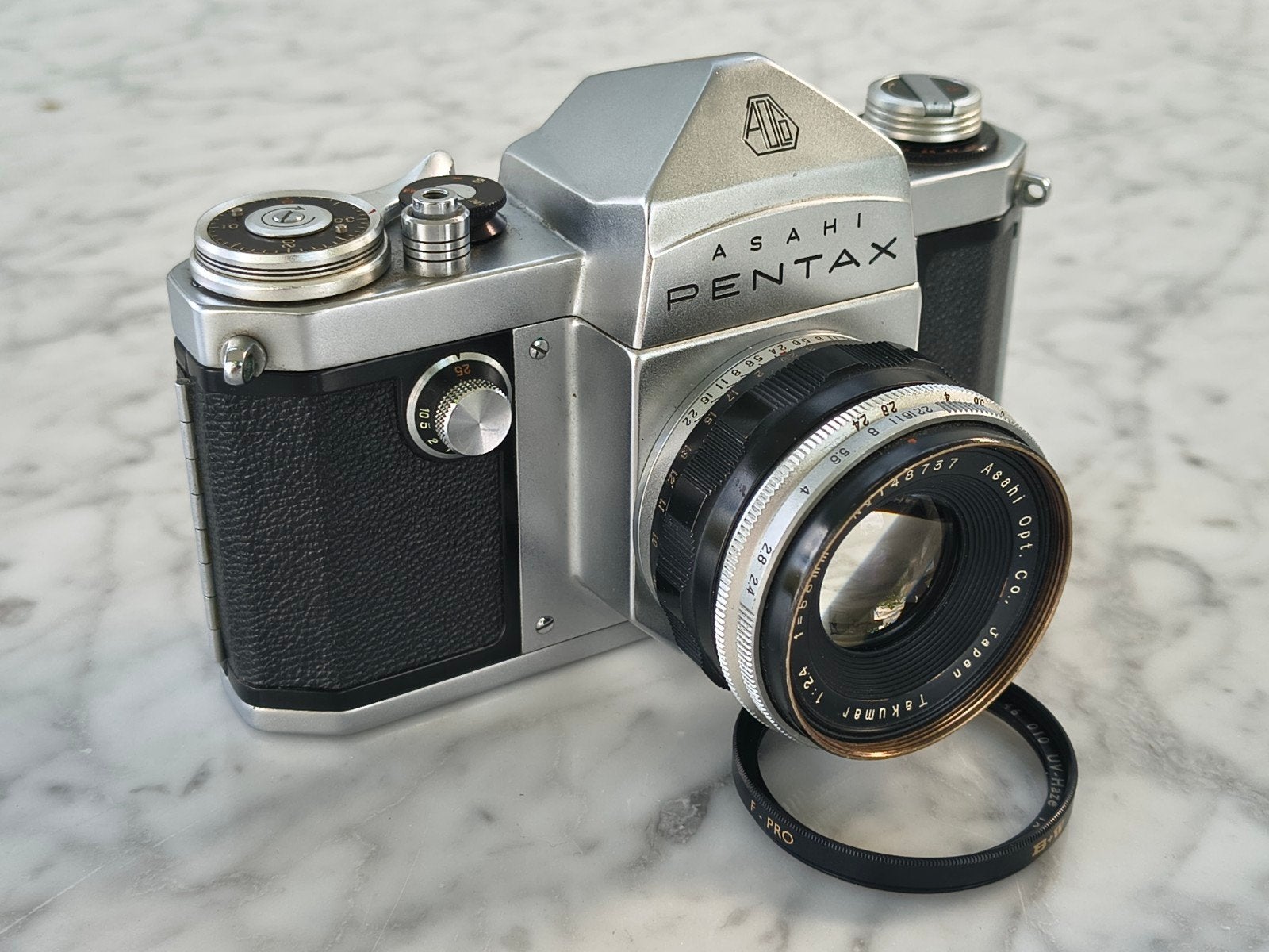 Originele Asahi Pentax uit 1957, Audio, Tv en Foto, Fotocamera's Analoog, Ophalen of Verzenden, Pentax