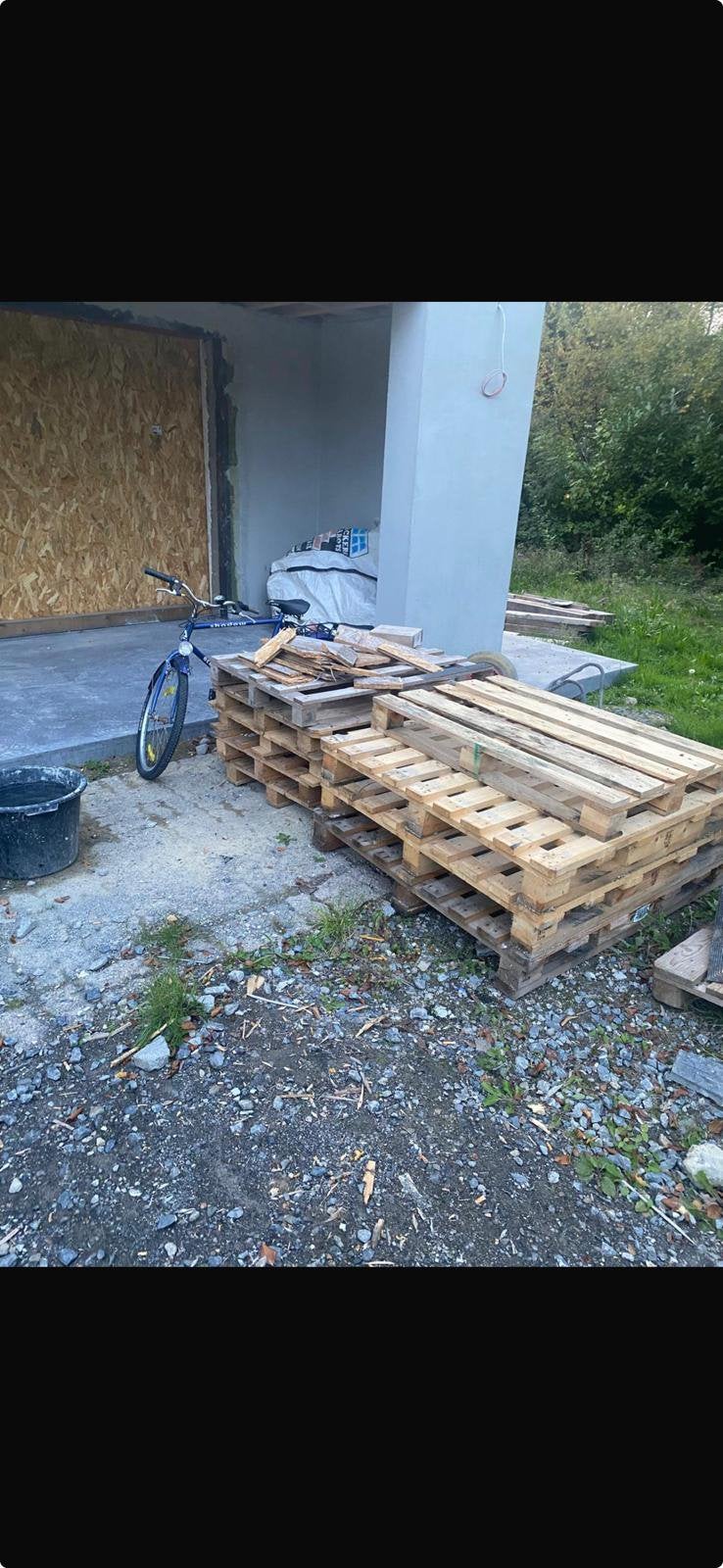 Palette en bois a donner, Ophalen, Zo goed als nieuw, Pallet