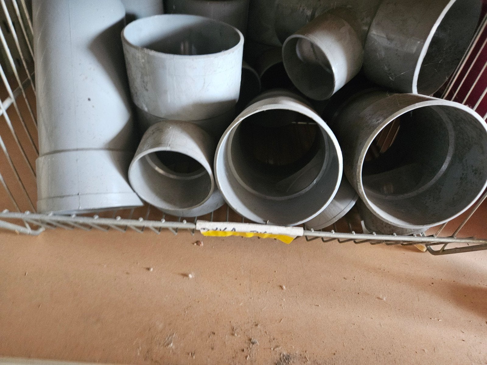 Diverse PVC koppelstukken, Doe-het-zelf en Bouw, Ophalen, PVC
