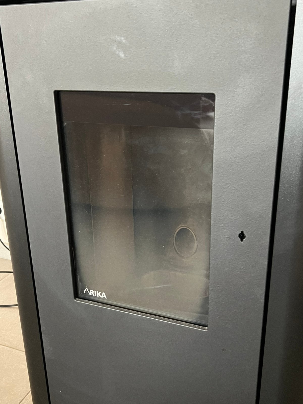 Pelletkachel Rika FILO RAO 8kw, Ophalen, Overige brandstoffen, Zo goed als nieuw, Pelletkachel