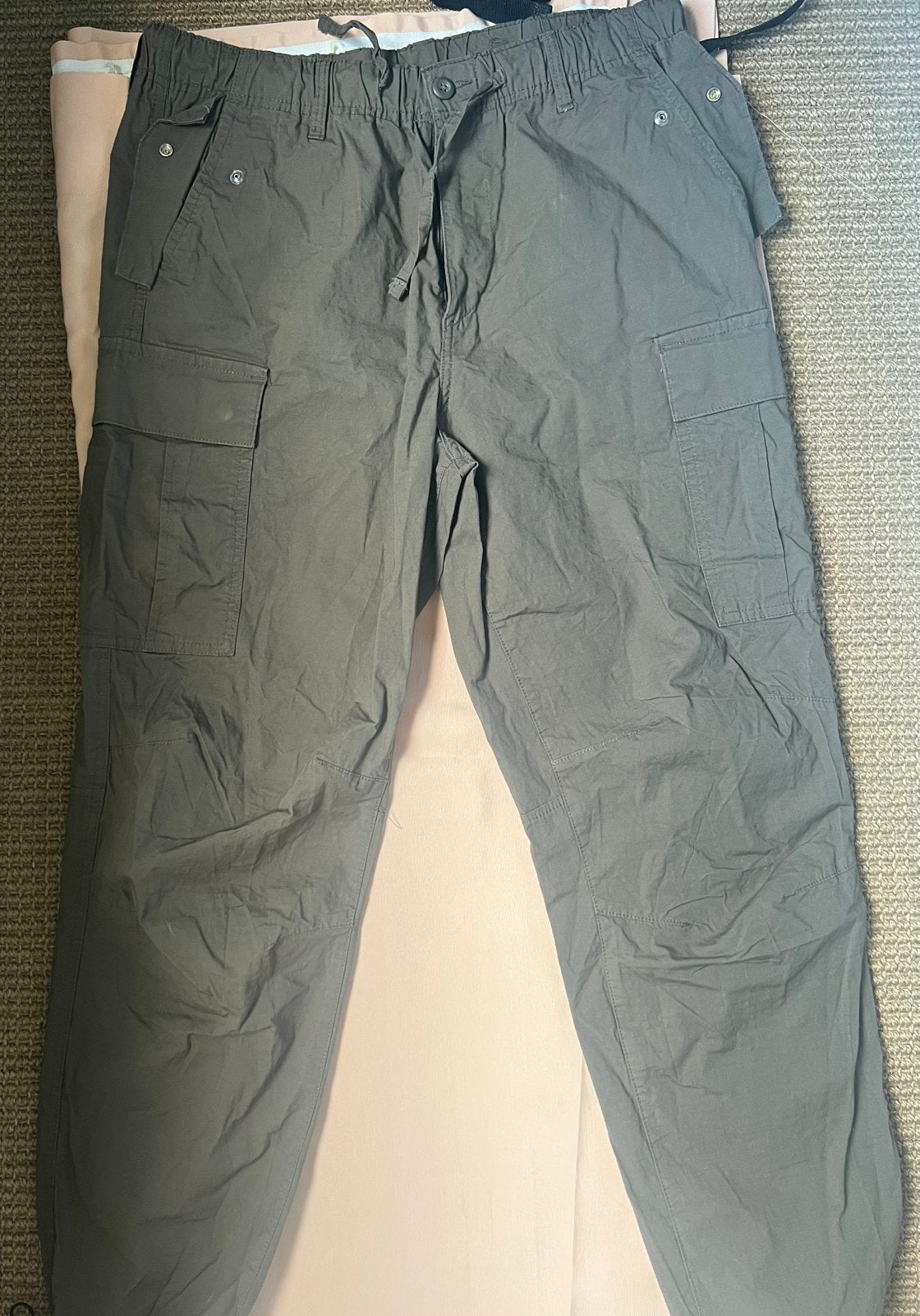Pantalon kaki, style cargo, Enlèvement ou Envoi, Comme neuf