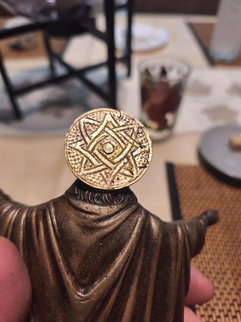 Bronze Jésus sacré cœur, Enlèvement
