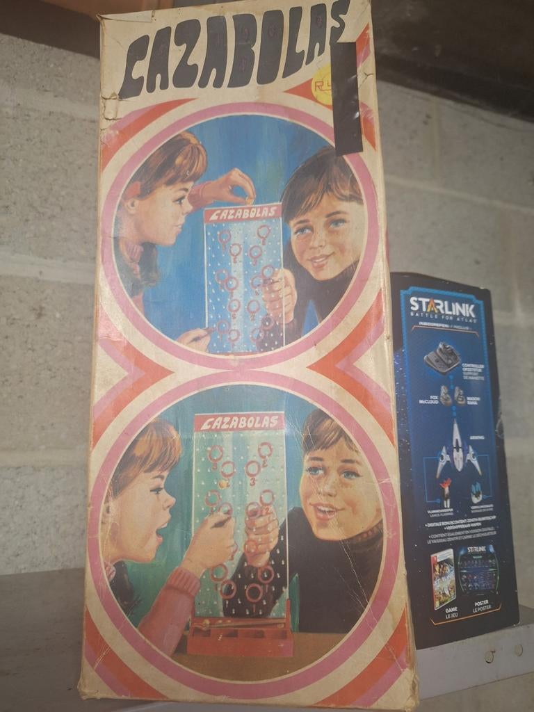 Vintage spel cazabolas, Ophalen