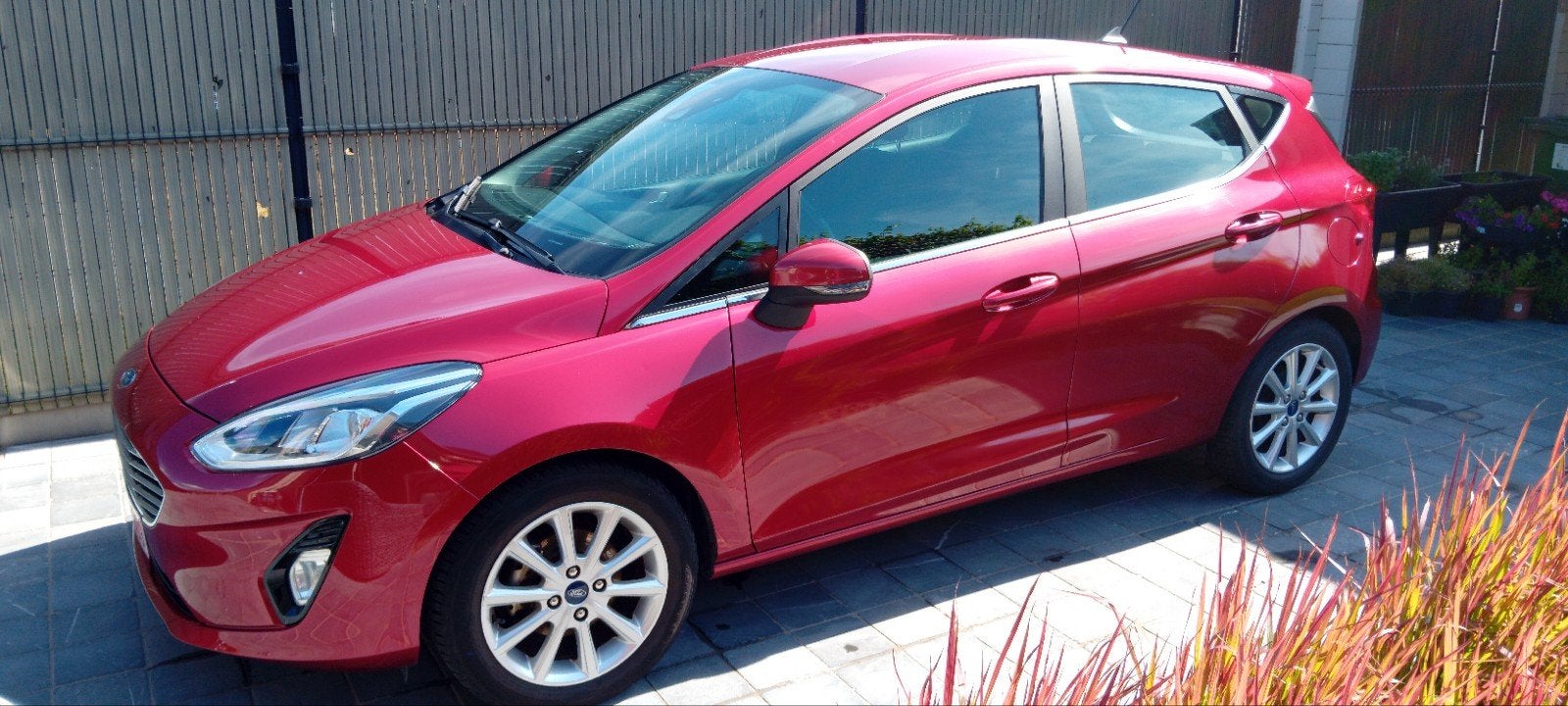 Ford Fiesta Titanium Ecoboost 1.0, Autos, Rouge, Achat, Euro 6, Boîte manuelle
