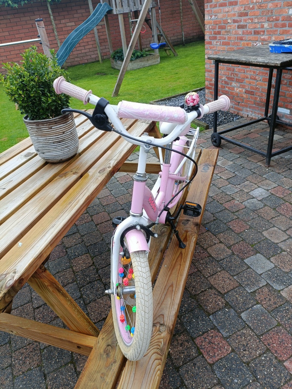 Kinderfiets roze., Fietsen en Brommers, Ophalen, Gebruikt