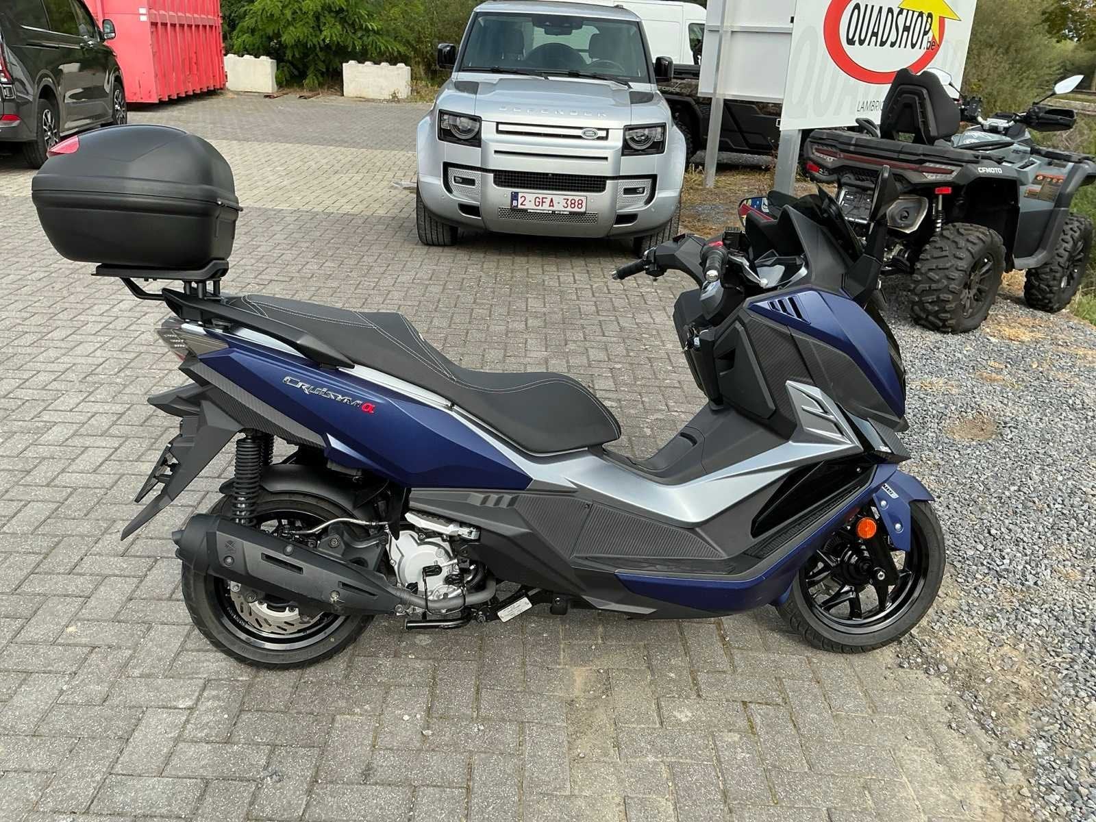 2022 Sym Cruisym 125 Motorfiets, Motoren, Overig, Sym, Gebruikt, Bedrijf