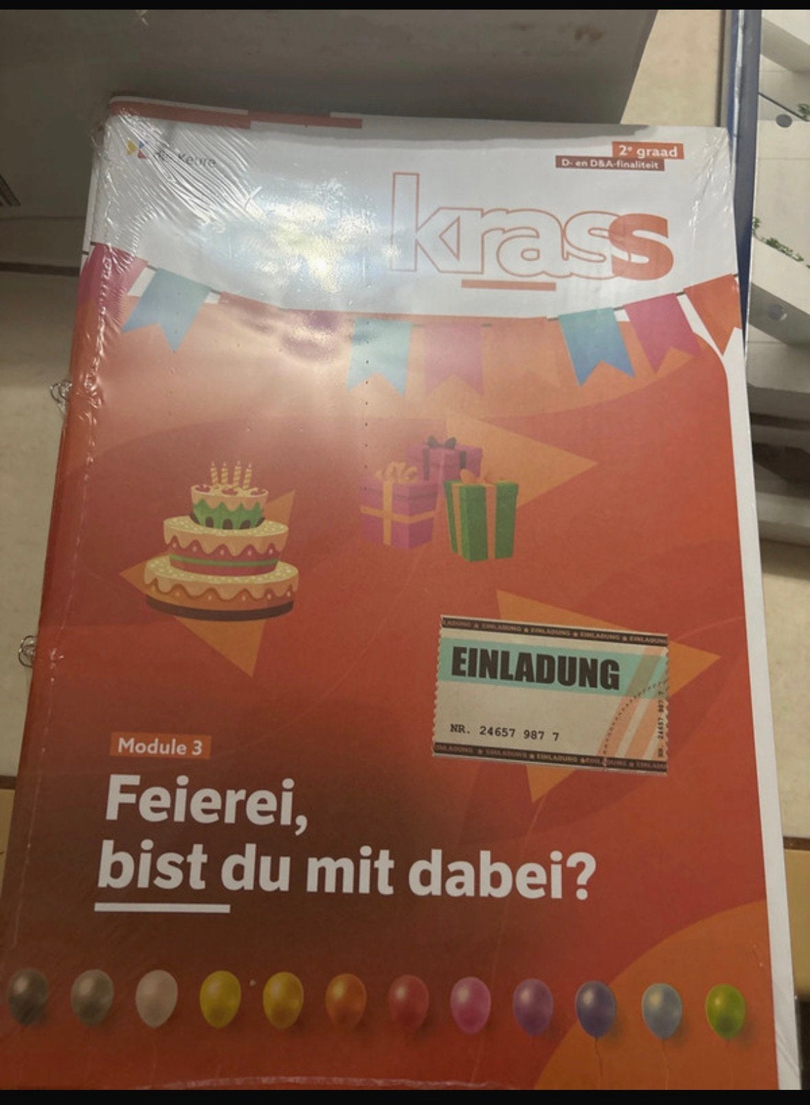 Krass 2de graad - set modules 2- basispakket D&A-D, Livres, Enlèvement ou Envoi, Neuf, Secondaire, Allemand