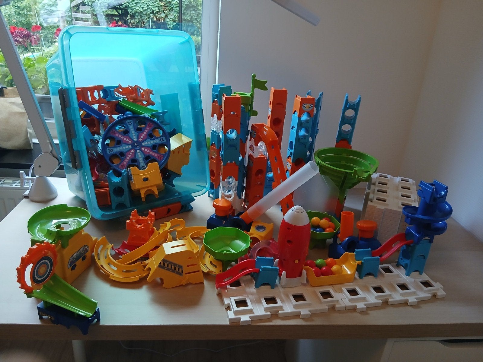Vtech marble rush set 5422 + 5423, Ophalen of Verzenden, Zo goed als nieuw, Overige merken