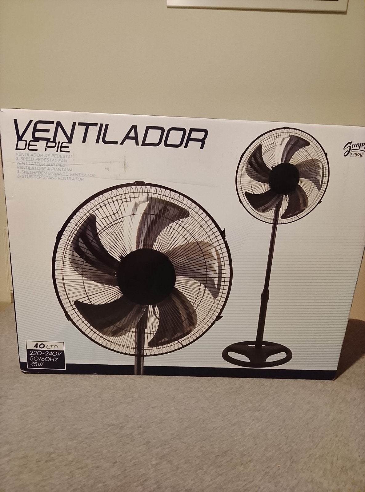 ventilateur, Ophalen of Verzenden