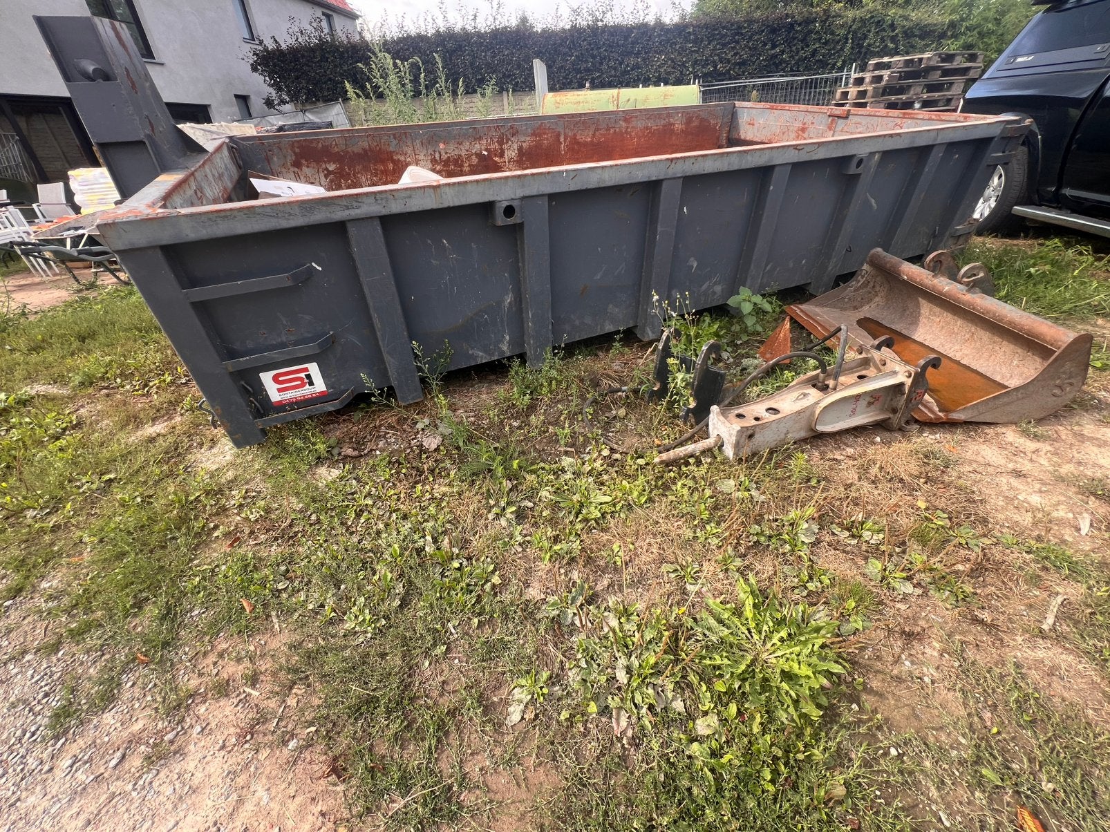 SI container, Enlèvement