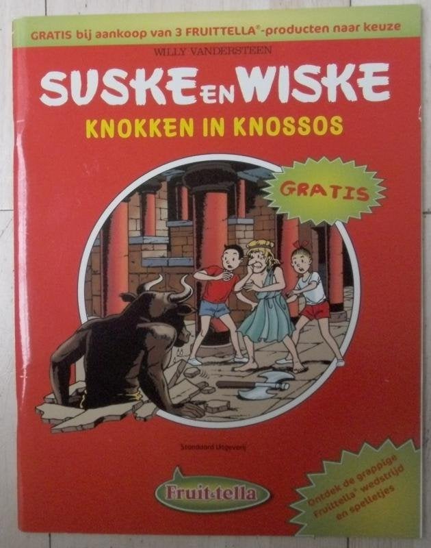 Suske en Wiske - Knokken in Knossos ( 2003 ), Enlèvement ou Envoi