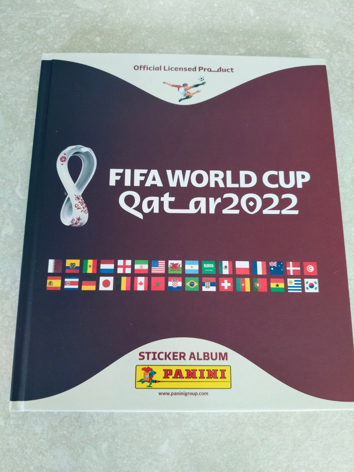Compleet Panini album WK Qatar hardcover blauwe reeks, Collections, Enlèvement ou Envoi