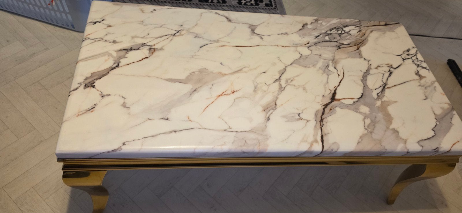 sallon taffel marmer, Huis en Inrichting, Tafels | Salontafels, Ophalen of Verzenden