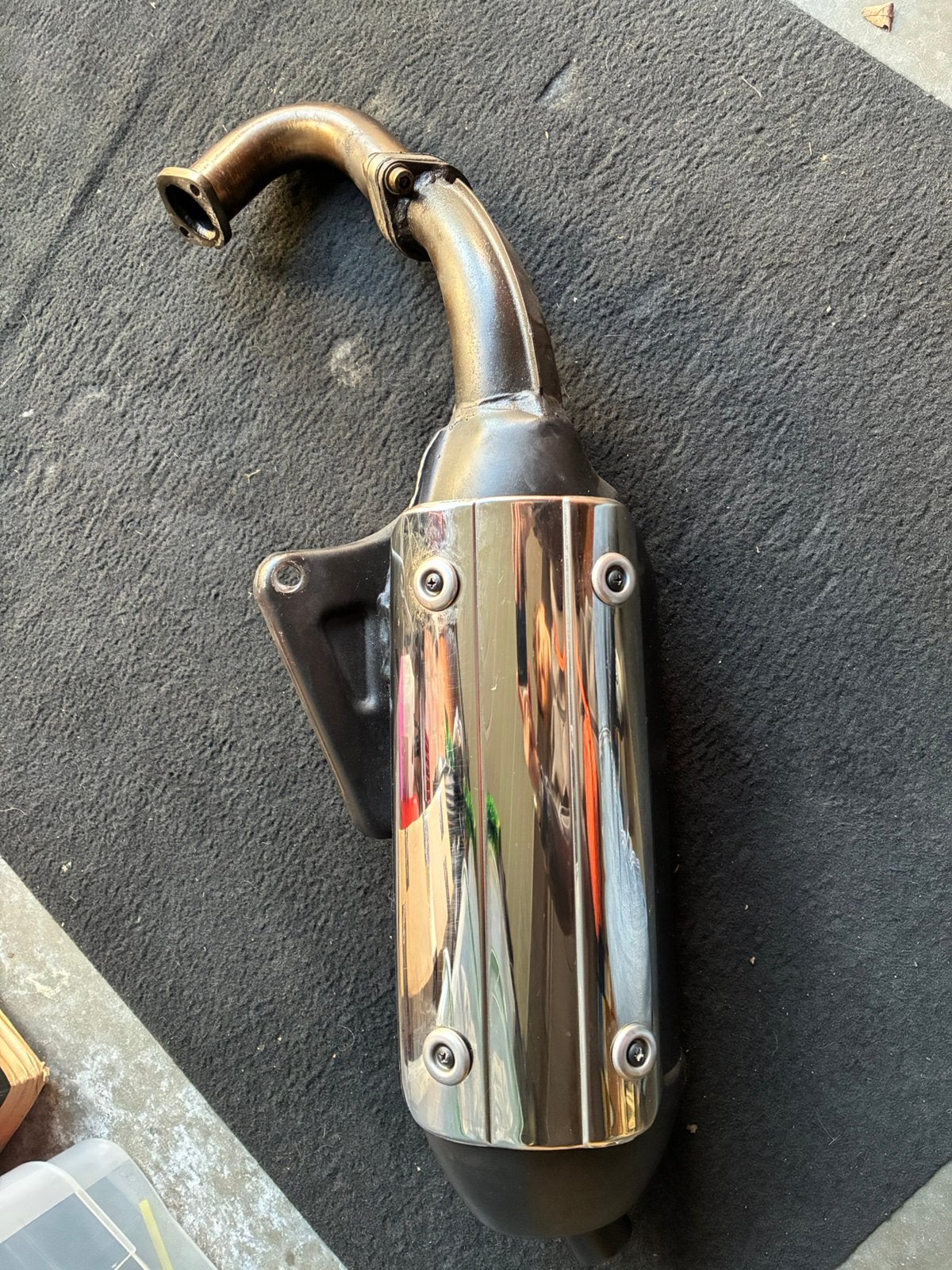 Heel frisse sm06 met rvs bocht 125cc-180cc, Ophalen, Nieuw