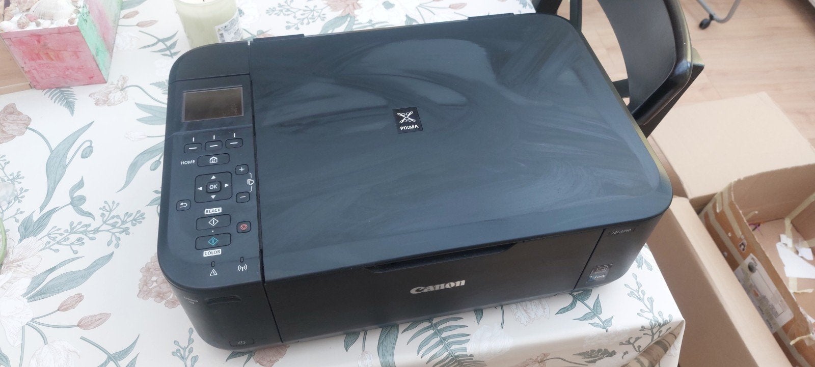 Canon Pixma MG4250, Ophalen