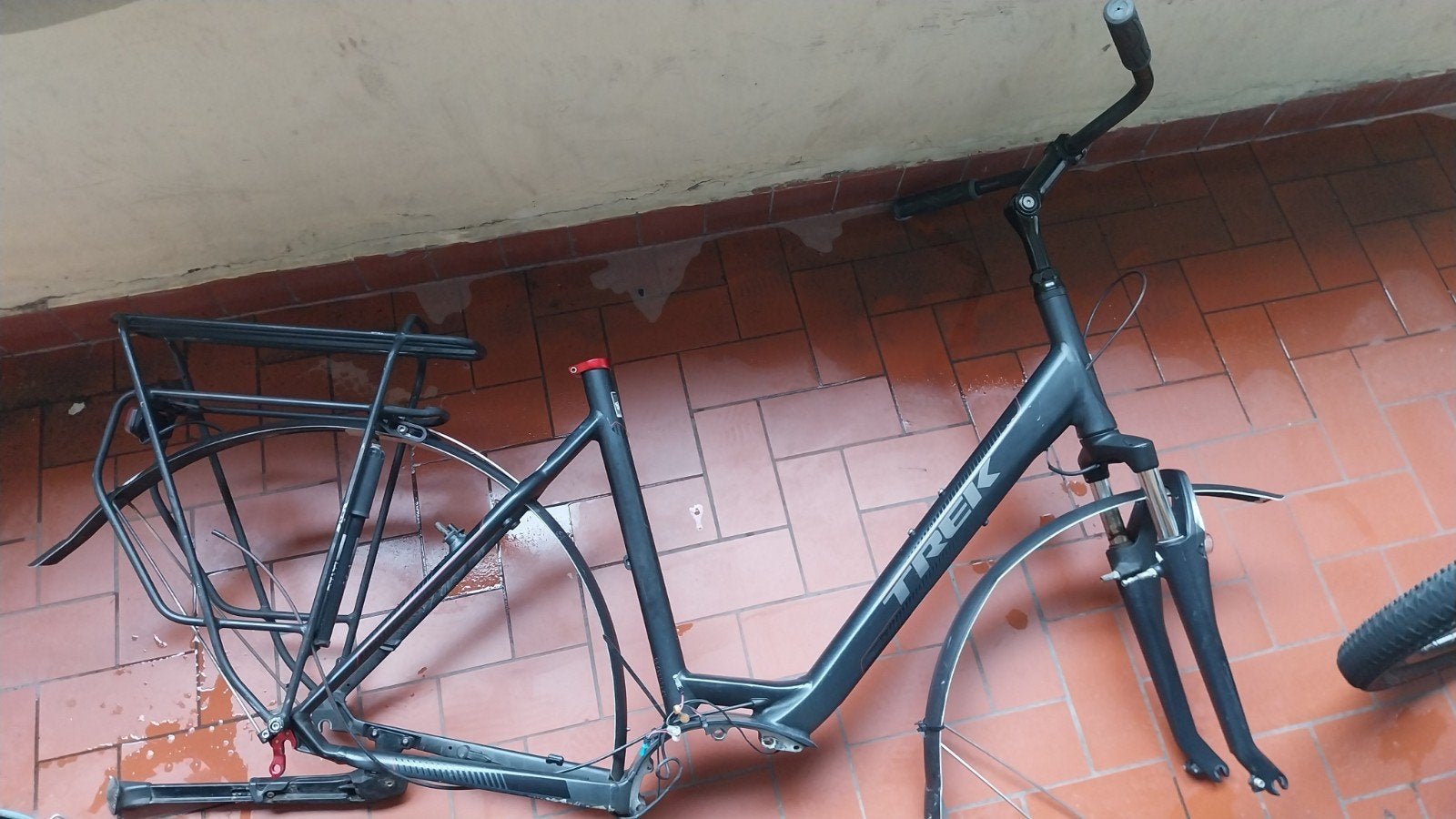 Frame elektrische fiets voor middenmotor, Fietsen en Brommers, 51 tot 55 cm, Ophalen, Trek