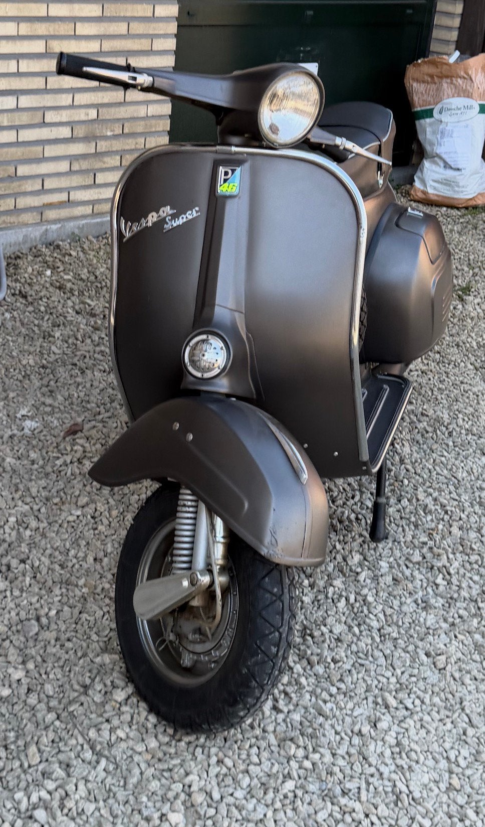 Vespa 125 super, Ophalen, Zo goed als nieuw