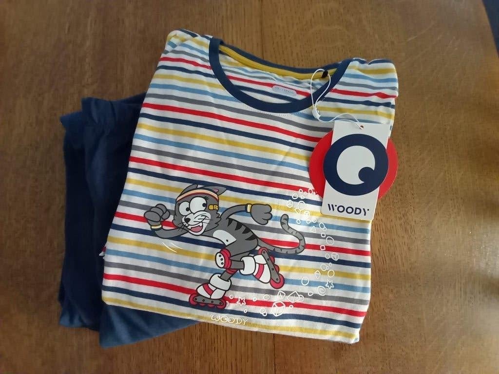 Pyama, merk: woody, maat: 152, nieuw met label, Kinderen en Baby's, Kinderkleding | Maat 152, Nacht- of Onderkleding, Meisje, Nieuw