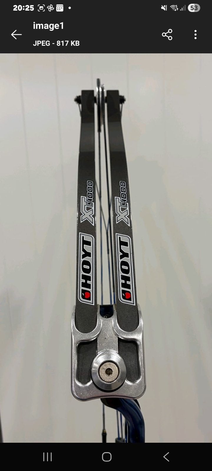 Linkse Boog Hoyt XT 4000, Ophalen, Zo goed als nieuw