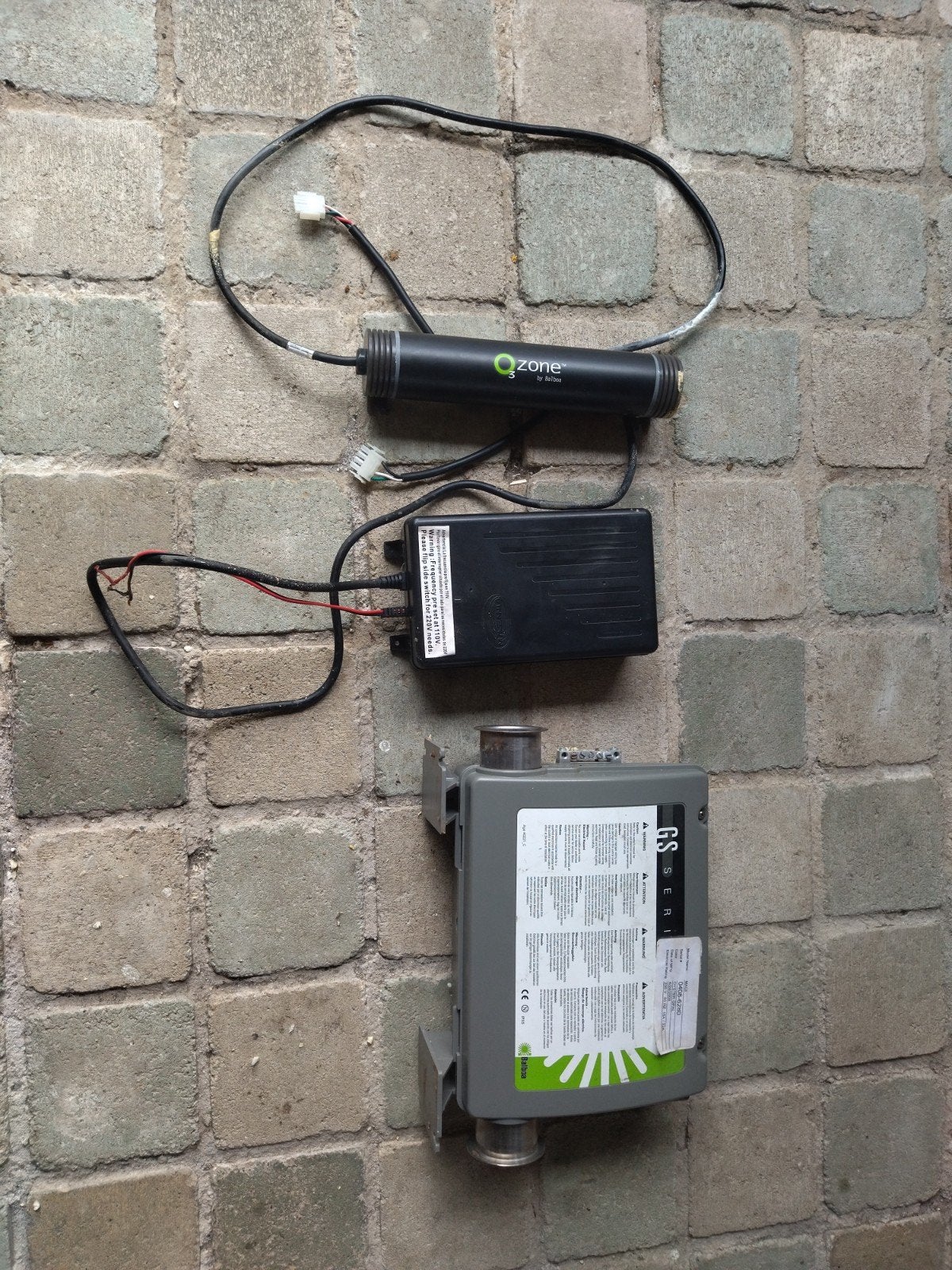 Jacuzzi onderdelen,verwarming,ozonator,power supply. Balboa, Ophalen