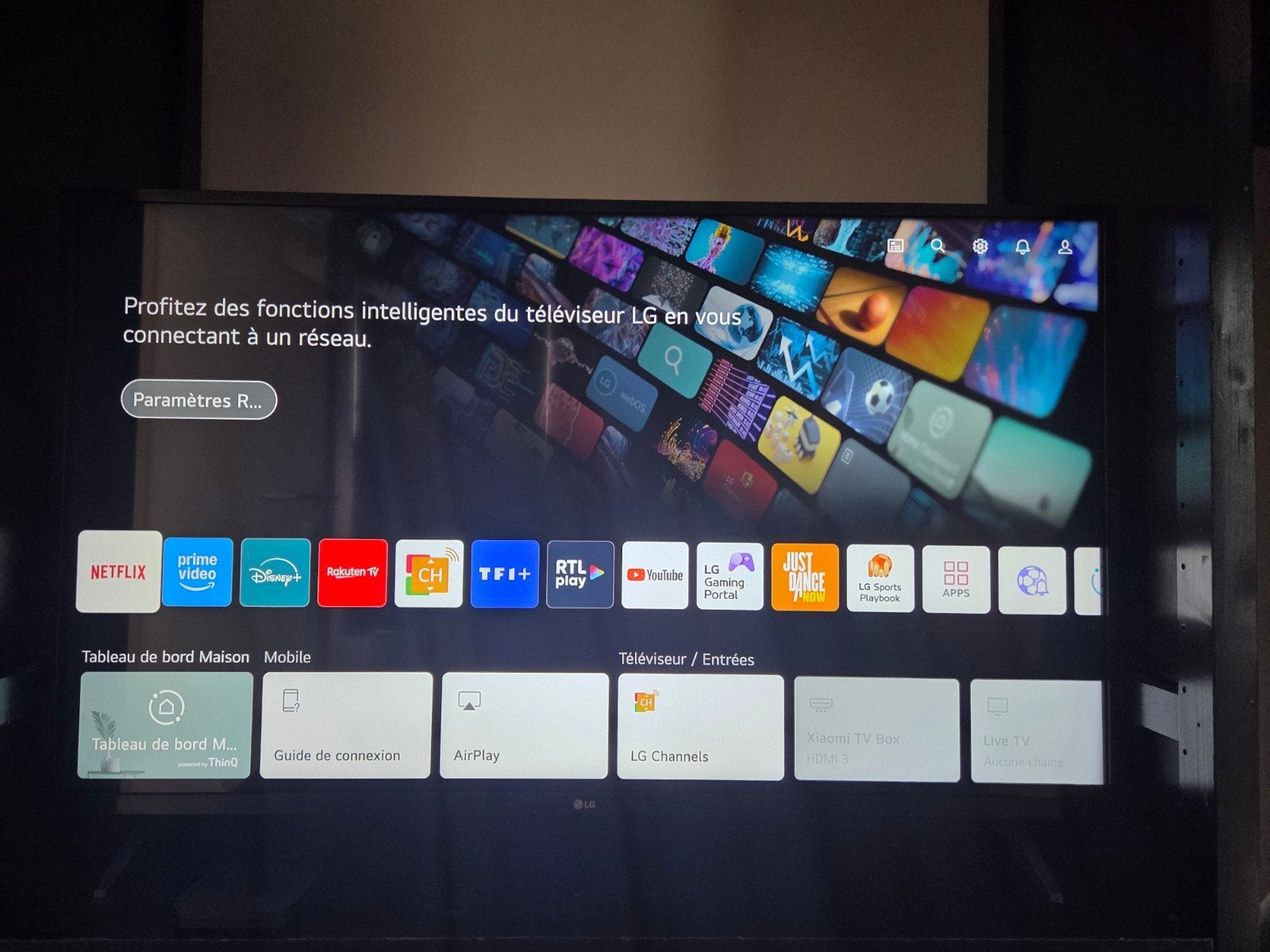 TV LG 43" 4K UHD Smart TV – État impeccable, Audio, Tv en Foto, Televisies, Ophalen, LED, Zo goed als nieuw, 100 cm of meer