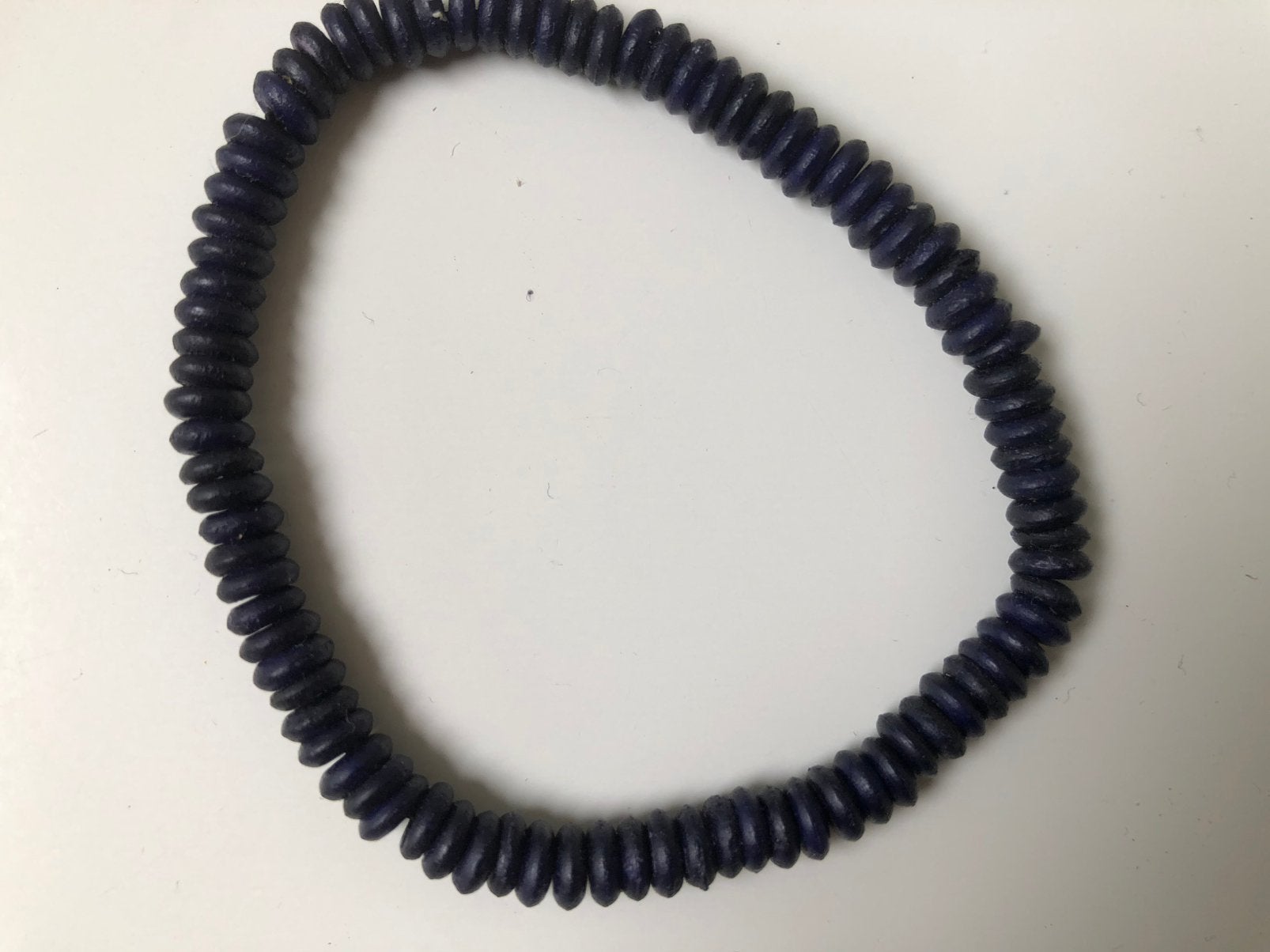 Zwarte armband, Ophalen, Gebruikt, Zwart, Overige materialen